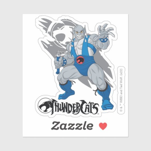 ThunderCats | Afbeelding Panthro-teken Sticker (Vel)