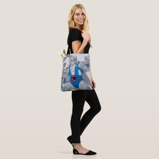ThunderCats | Afbeelding Panthro-teken Tote Bag (Op model)