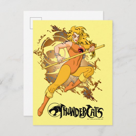 ThunderCats | Afbeelding van het Cheetara-teken Briefkaart (Voorkant / Achterkant)