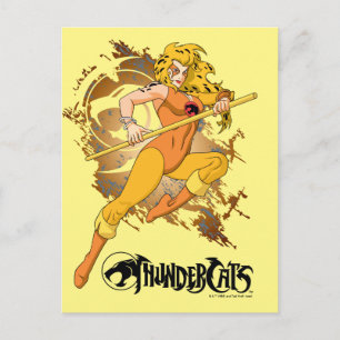 ThunderCats   Afbeelding van het Cheetara-teken Briefkaart