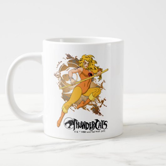 ThunderCats | Afbeelding van het Cheetara-teken Grote Koffiekop (Links)
