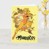 ThunderCats | Afbeelding van het Cheetara-teken Kaart (Gele Bloem)