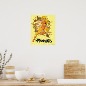 ThunderCats | Afbeelding van het Cheetara-teken Poster (Keuken)
