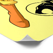 ThunderCats | Afbeelding van het Cheetara-teken Poster (Hoek)