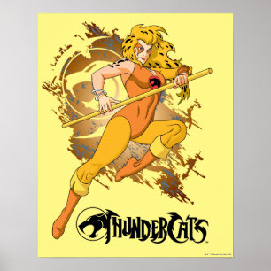 ThunderCats   Afbeelding van het Cheetara-teken Poster