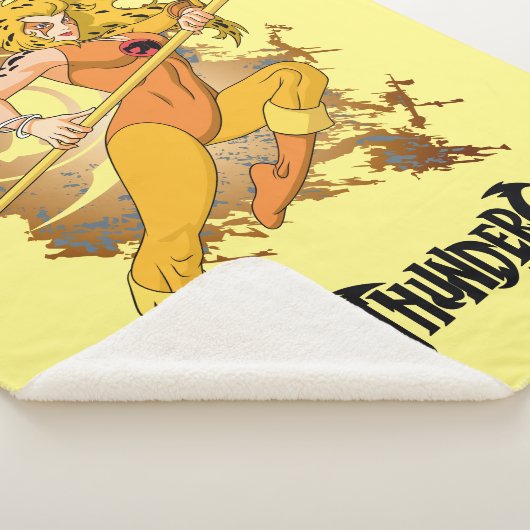 ThunderCats | Afbeelding van het Cheetara-teken Sherpa Deken (3/4)