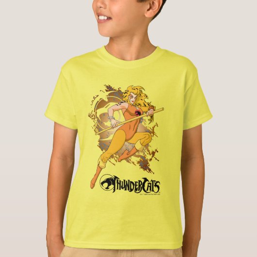 ThunderCats | Afbeelding van het Cheetara-teken T-shirt (Voorkant)