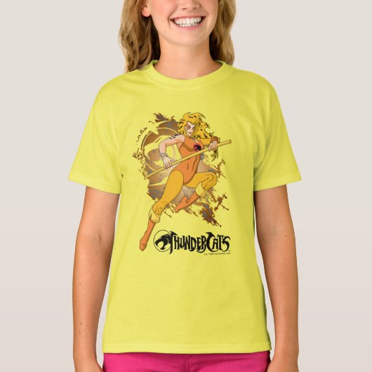 ThunderCats | Afbeelding van het Cheetara-teken T-shirt (Voorkant)