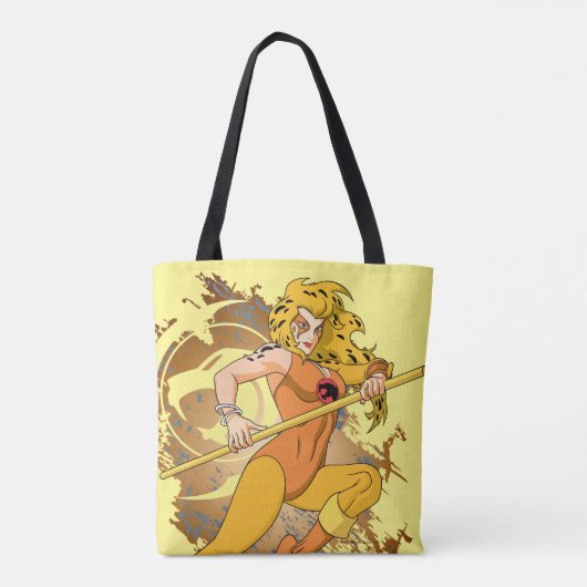 ThunderCats | Afbeelding van het Cheetara-teken Tote Bag (Achterkant)