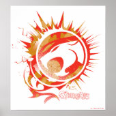 ThunderCats | Explosief grafisch Logo Poster (Voorkant)