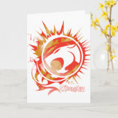 ThunderCats | Explosive Logo Graphic Kaart (Gele Bloem)