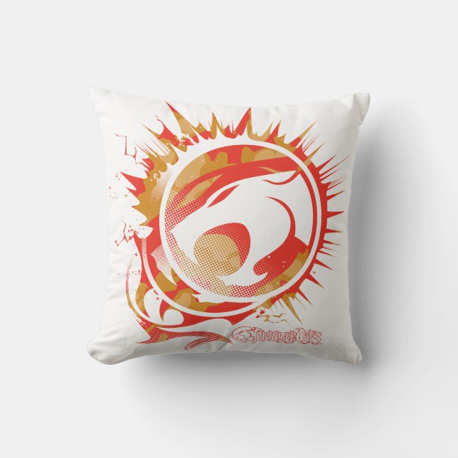 ThunderCats | Explosive Logo Graphic Kussen (Voorkant)