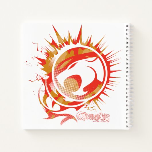 ThunderCats | Explosive Logo Graphic Notitieboek (Achterkant)