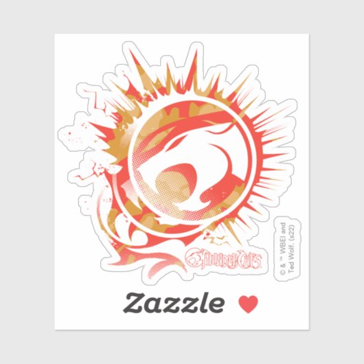 ThunderCats | Explosive Logo Graphic Sticker (Vel)