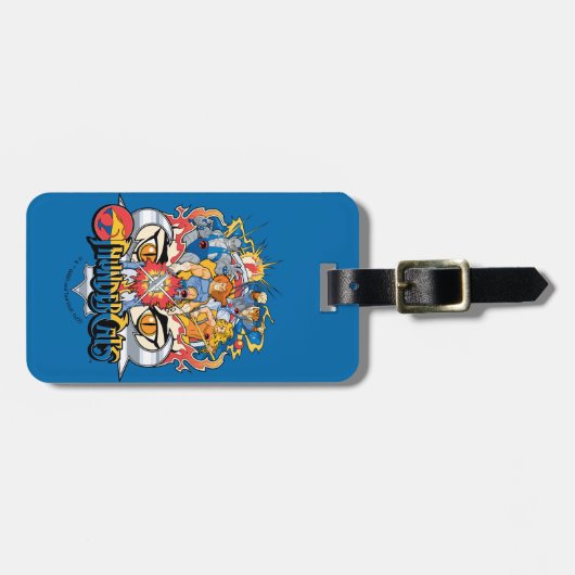 ThunderCats | Firey Group Graphic Bagagelabel (Voorkant horizontaal)