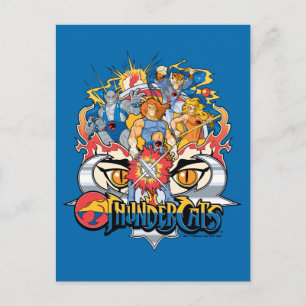 ThunderCats Firey Group Graphic Briefkaart
