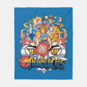 ThunderCats | Firey Group Graphic Fleece Deken (Voorkant)