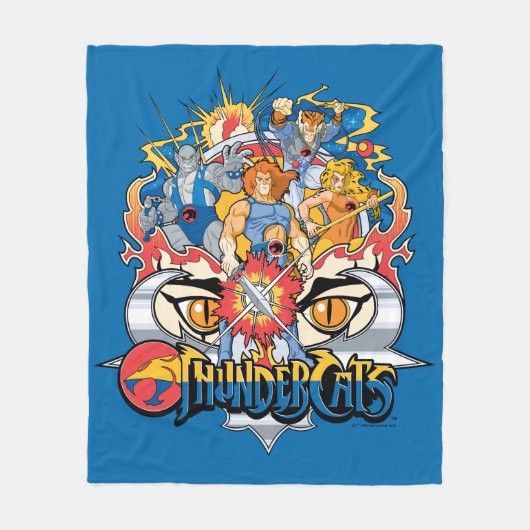 ThunderCats | Firey Group Graphic Fleece Deken (Voorkant)