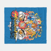 ThunderCats | Firey Group Graphic Fleece Deken (Voorkant (Horizontaal))