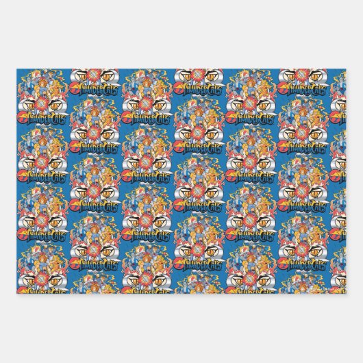 ThunderCats | Firey Group Graphic Inpakpapier Vel (Voorkant)