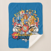 ThunderCats | Firey Group Graphic Sherpa Deken (Voorkant)
