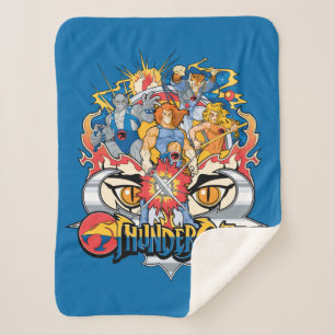 ThunderCats   Firey Group Graphic Sherpa Deken