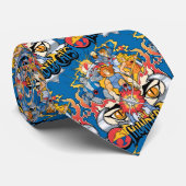 ThunderCats | Firey Group Graphic Stropdas (Opgerold)