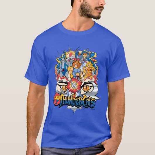 ThunderCats | Firey Group Graphic T-shirt (Voorkant)