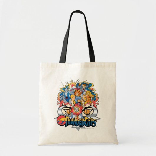 ThunderCats | Firey Group Graphic Tote Bag (Voorkant)