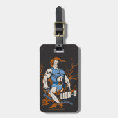 ThunderCats | Lion-O — Elektrisch grafisch Bagagelabel (Voorkant verticaal)