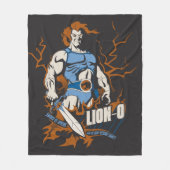 ThunderCats | Lion-O — Elektrisch grafisch Fleece Deken (Voorkant)