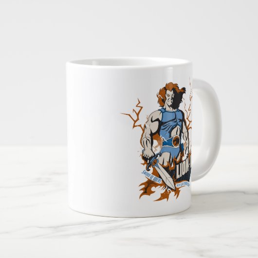 ThunderCats | Lion-O — Elektrisch grafisch Grote Koffiekop (Voorkant rechts)