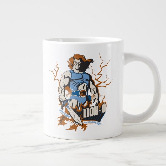 ThunderCats | Lion-O — Elektrisch grafisch Grote Koffiekop (Rechts)