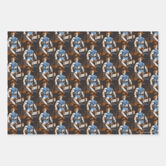 ThunderCats | Lion-O — Elektrisch grafisch Inpakpapier Vel (Voorkant 3)