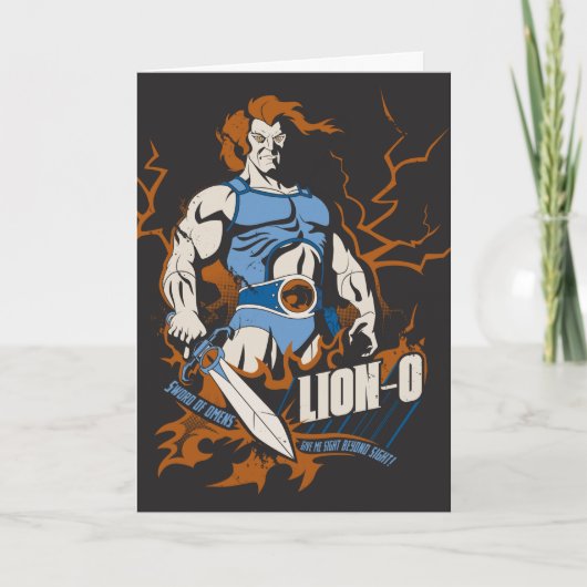 ThunderCats | Lion-O — Elektrisch grafisch Kaart (Voorkant)