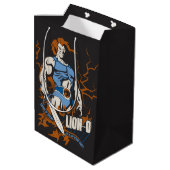 ThunderCats | Lion-O — Elektrisch grafisch Medium Cadeauzakje (Achterkant Gekanteld)
