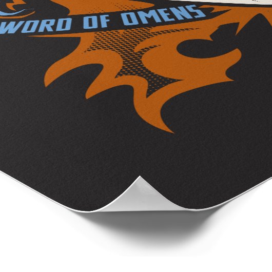 ThunderCats | Lion-O — Elektrisch grafisch Poster (Hoek)