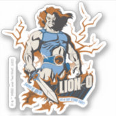 ThunderCats | Lion-O — Elektrisch grafisch Sticker (Voorkant)