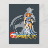 ThunderCats | Lion-O Halfttone Shadow Graphic Briefkaart (Voorkant)