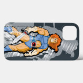 ThunderCats | Lion-O Halfttone Shadow Graphic Case-Mate iPhone Case (Achterkant (horizontaal))