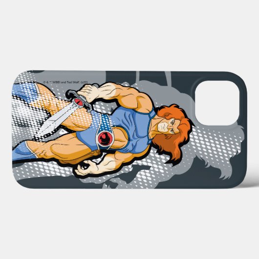 ThunderCats | Lion-O Halfttone Shadow Graphic Case-Mate iPhone Case (Achterkant (horizontaal))
