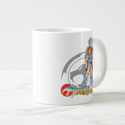 ThunderCats | Lion-O Halfttone Shadow Graphic Grote Koffiekop (Voorkant rechts)
