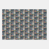 ThunderCats | Lion-O Halfttone Shadow Graphic Inpakpapier Vel (Voorkant 3)