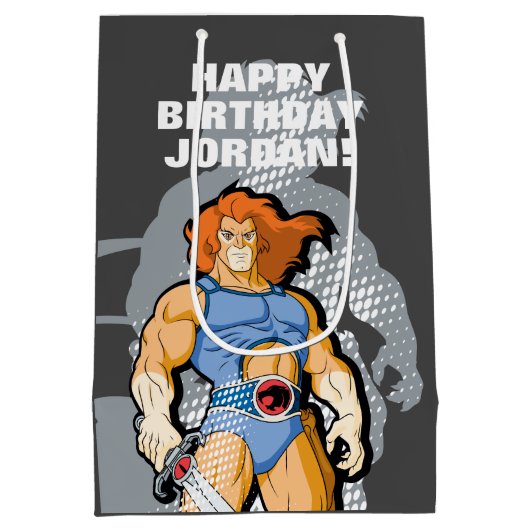 ThunderCats | Lion-O Halfttone Shadow Graphic Medium Cadeauzakje (Achterkant)