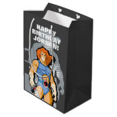 ThunderCats | Lion-O Halfttone Shadow Graphic Medium Cadeauzakje (Achterkant Gekanteld)