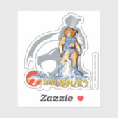 ThunderCats | Lion-O Halfttone Shadow Graphic Sticker (Vel)