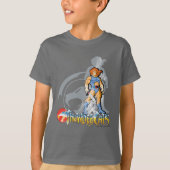 ThunderCats | Lion-O Halfttone Shadow Graphic T-shirt (Voorkant)