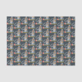 ThunderCats | Lion-O Halfttone Shadow Graphic Tissuepapier (Voorkant)