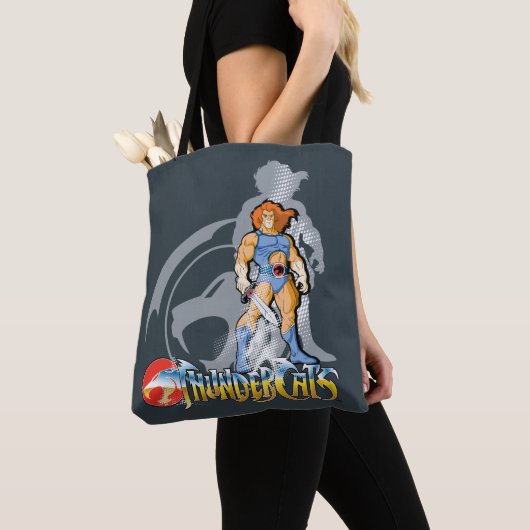 ThunderCats | Lion-O Halfttone Shadow Graphic Tote Bag (Dichtbij)