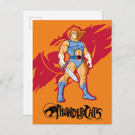 ThunderCats | Lion-O-teken Briefkaart (Voorkant / Achterkant)